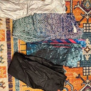 4 Size Small Leggings- Onzie, Wild Love, Arthletic, and Noli